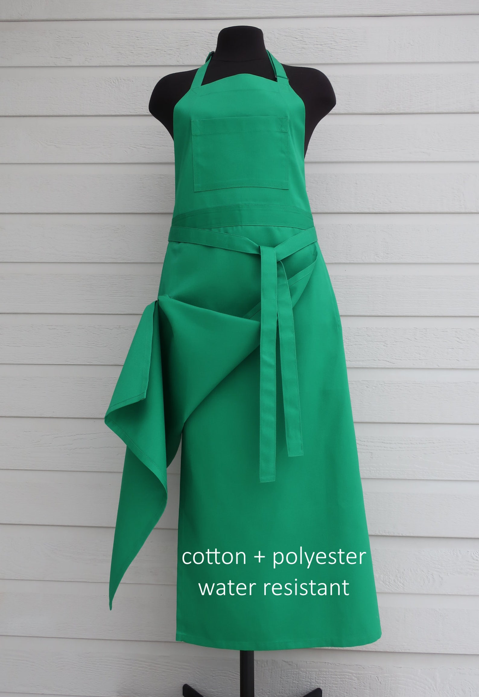 Gardener smock. Ready to ship pottery apron. Split leg apron Etsy