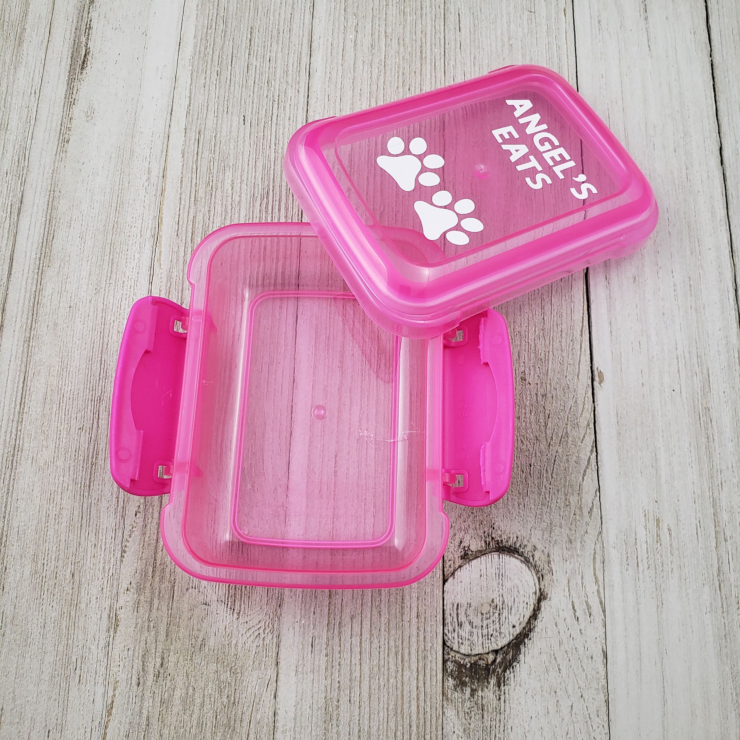 Reusable Dog Lunch Box or snack container for doggie daycare Etsy