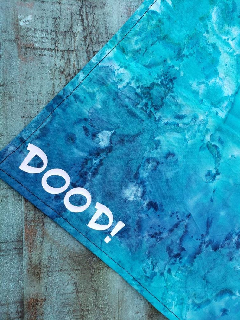 Dood /& Mr Fantastic Double sided funny pet bandana