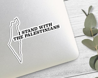 Apoyo Palestina Pegatina, Palestina Pegatina, Pegatina Palestina Gratis, Pegatina Islámica, Regalo para musulmanes, Pegatina musulmana,