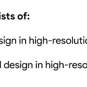 May include: Text describing the contents of a folder: an A5 size card design in a high-resolution JPG file and a 5" x 7" size card design in a high-resolution JPG file.