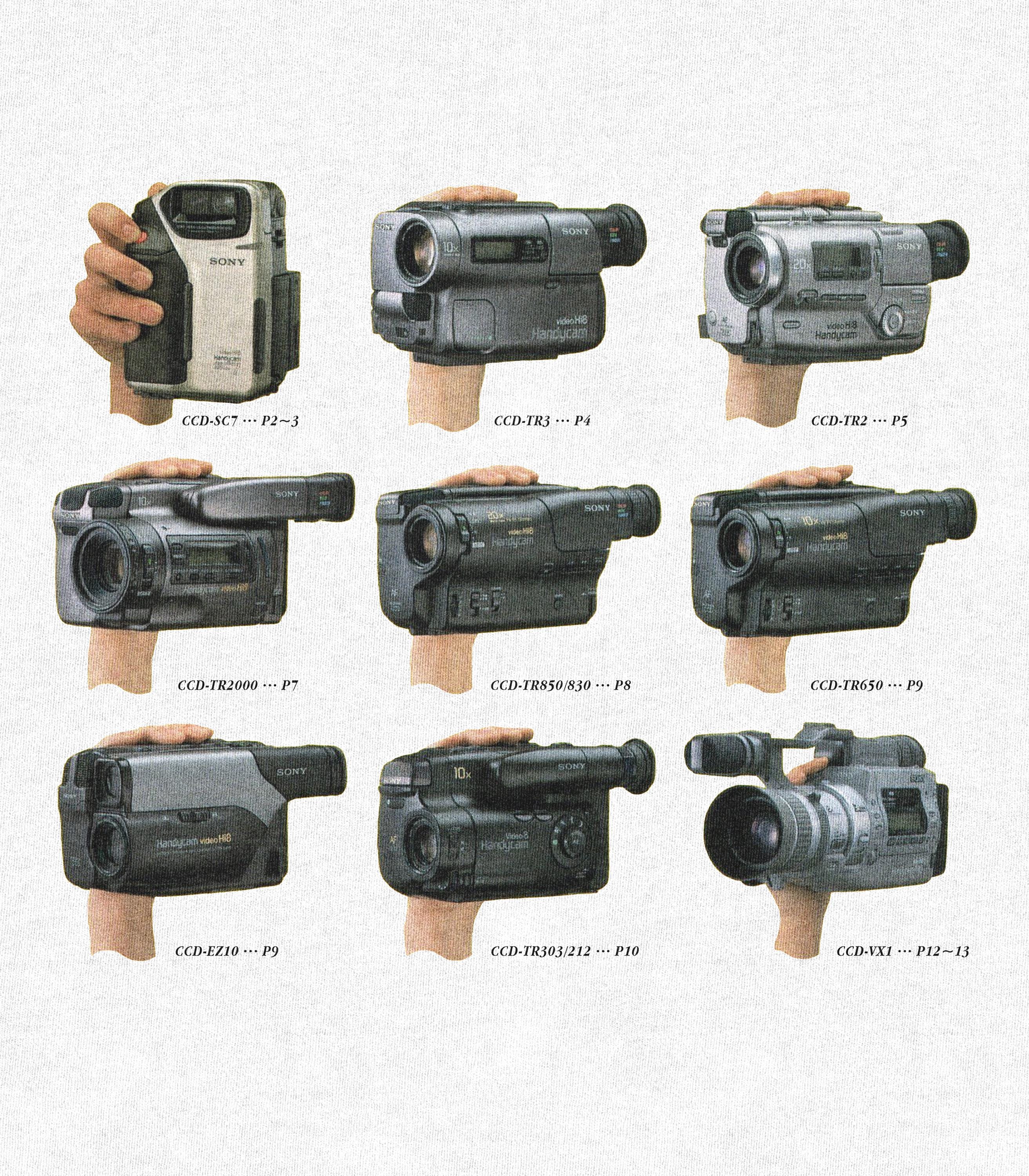 Retro Camcorder Graphic Tee, 90s Y2K Heavyweight Cotton Shirt - Etsy