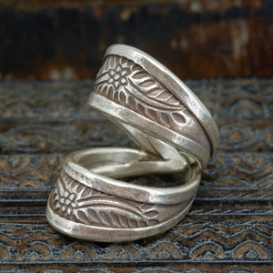Handmade Tribal High-Grade Silver Open Statement Ring