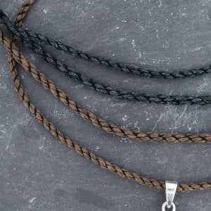 Gewaxt katoenen koordketting voor hangers