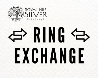International RING EXCHANGE | Not UK | Royal Mile Silver