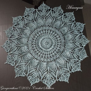Himagna - PATTERN for a textured doily