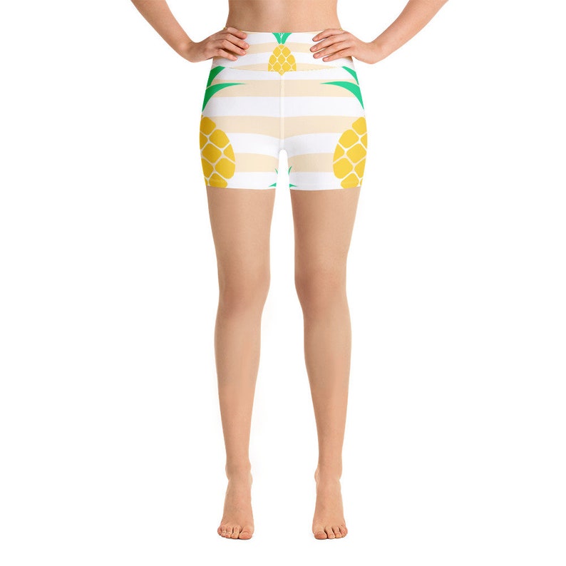 pineapple yoga shorts