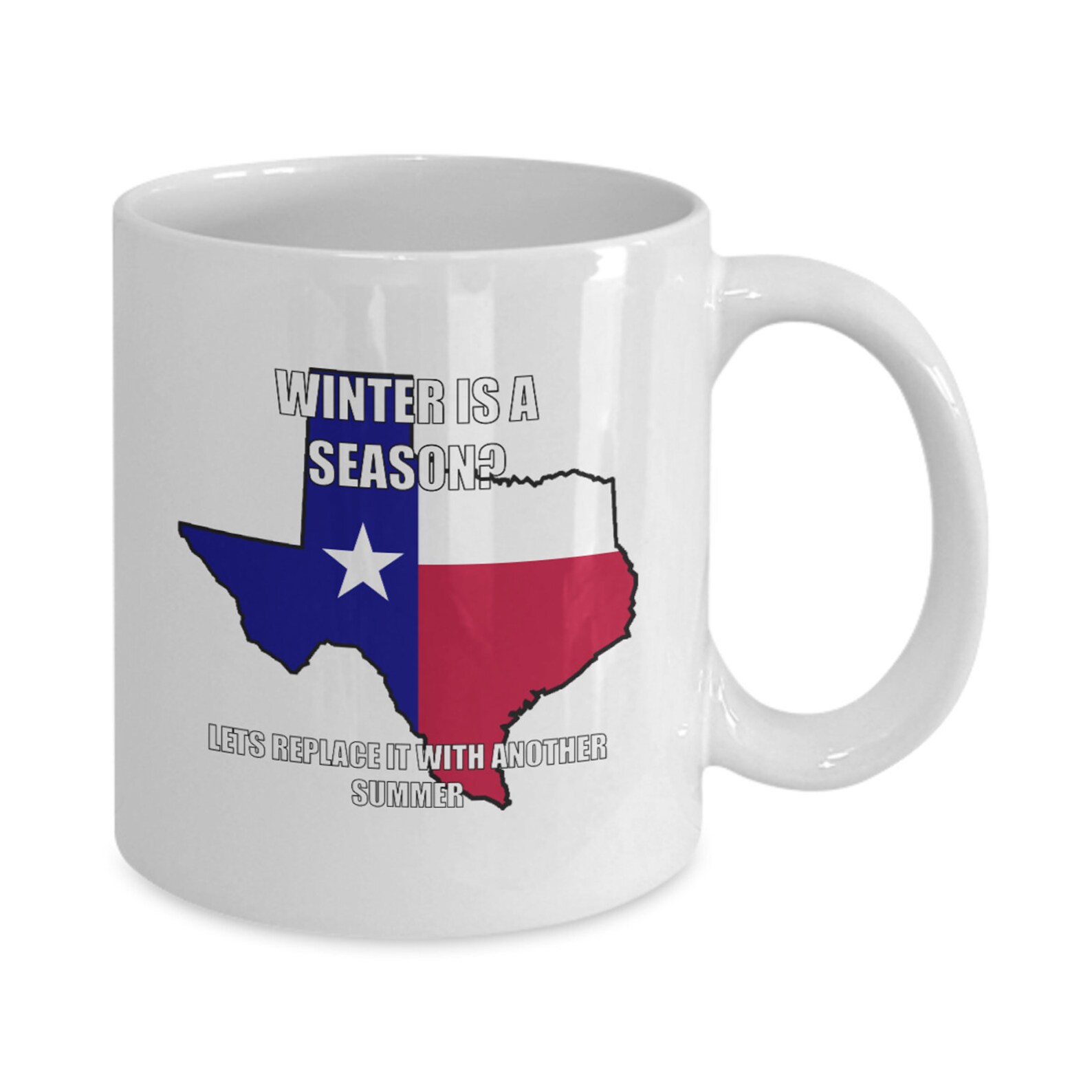 Texas Mug 11 or 15oz Texas Coffee Mug Texas State Mug Etsy