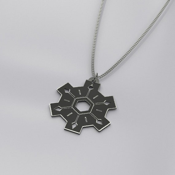 Hand Sculpted Pokemon Time Gear Necklace Premium Sterling Etsy
