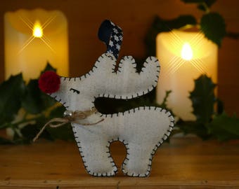 Reindeer christmas decoration