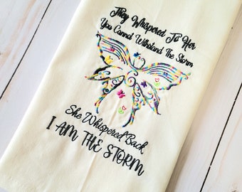 I Am The Storm-******This is a Machine Embroidery digital download for an Embroidery Machine Only******