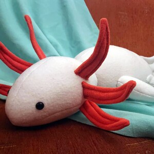 giant axolotl plush
