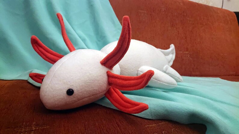 giant axolotl plush