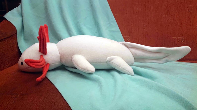 giant axolotl plush