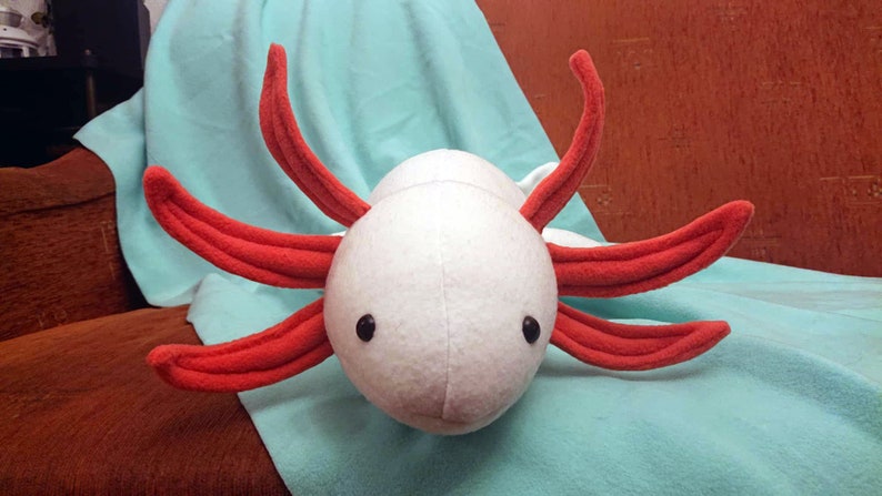 giant axolotl plush