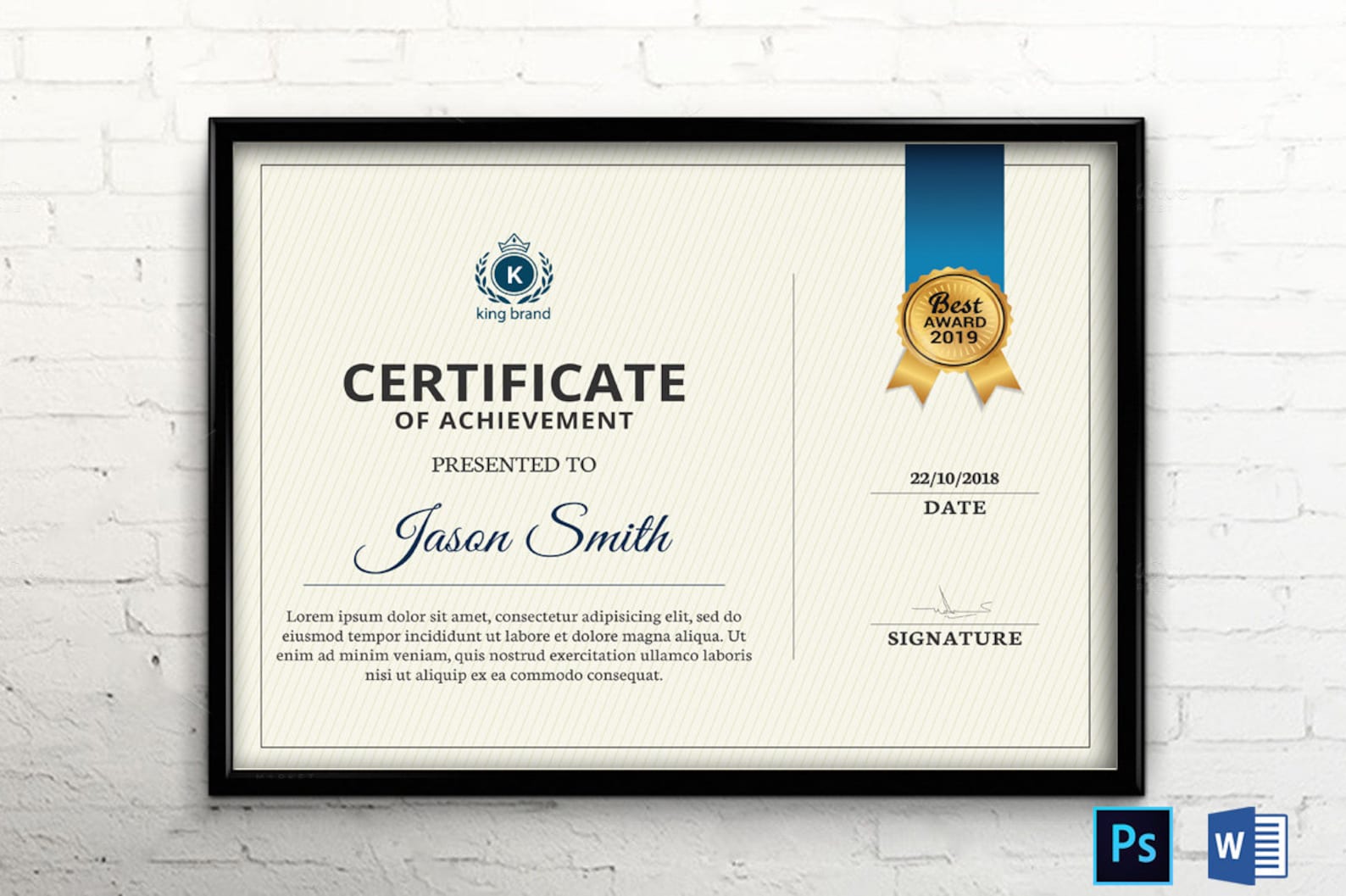 Certificate Template Certificate of Appreciation Printable | Etsy Canada