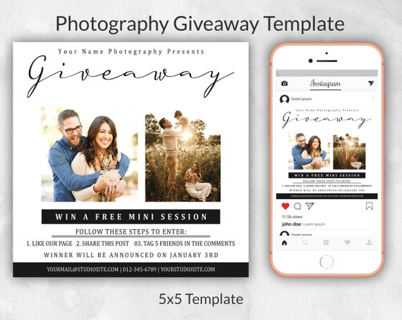 Instagram Giveaway Templates for Your Contest - ShareThis