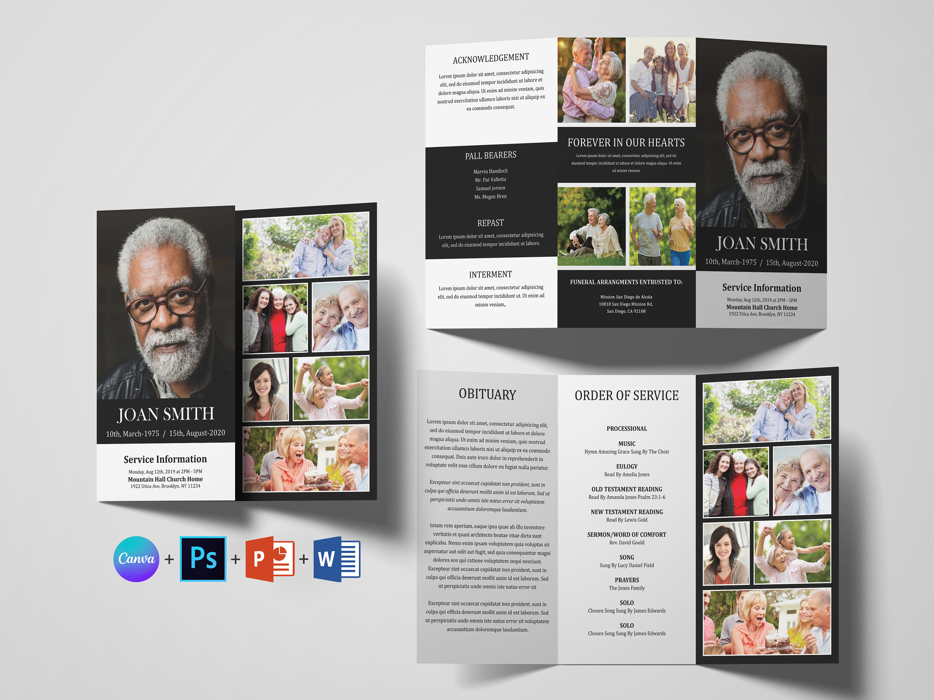 Powerpoint Trifold Template Powerpoint Trifold Template