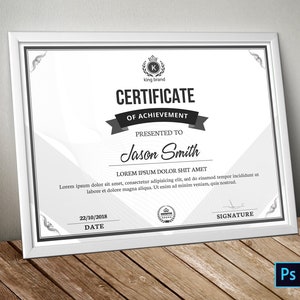 Certificate Template | Certificate of Appreciation | Printable Award Certificate | Certificate of Achievement | Diploma Certificate