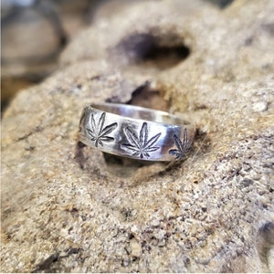 Silver Love Knot Ring is Handmade by Old Hippie Dave 925