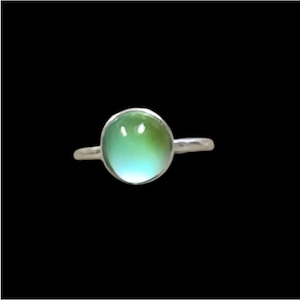 Sterling silver mood ring color changing is handmade by Old Hippie Dave 925 sterling silver 10mm round stone WATERPROOF great christmas gift