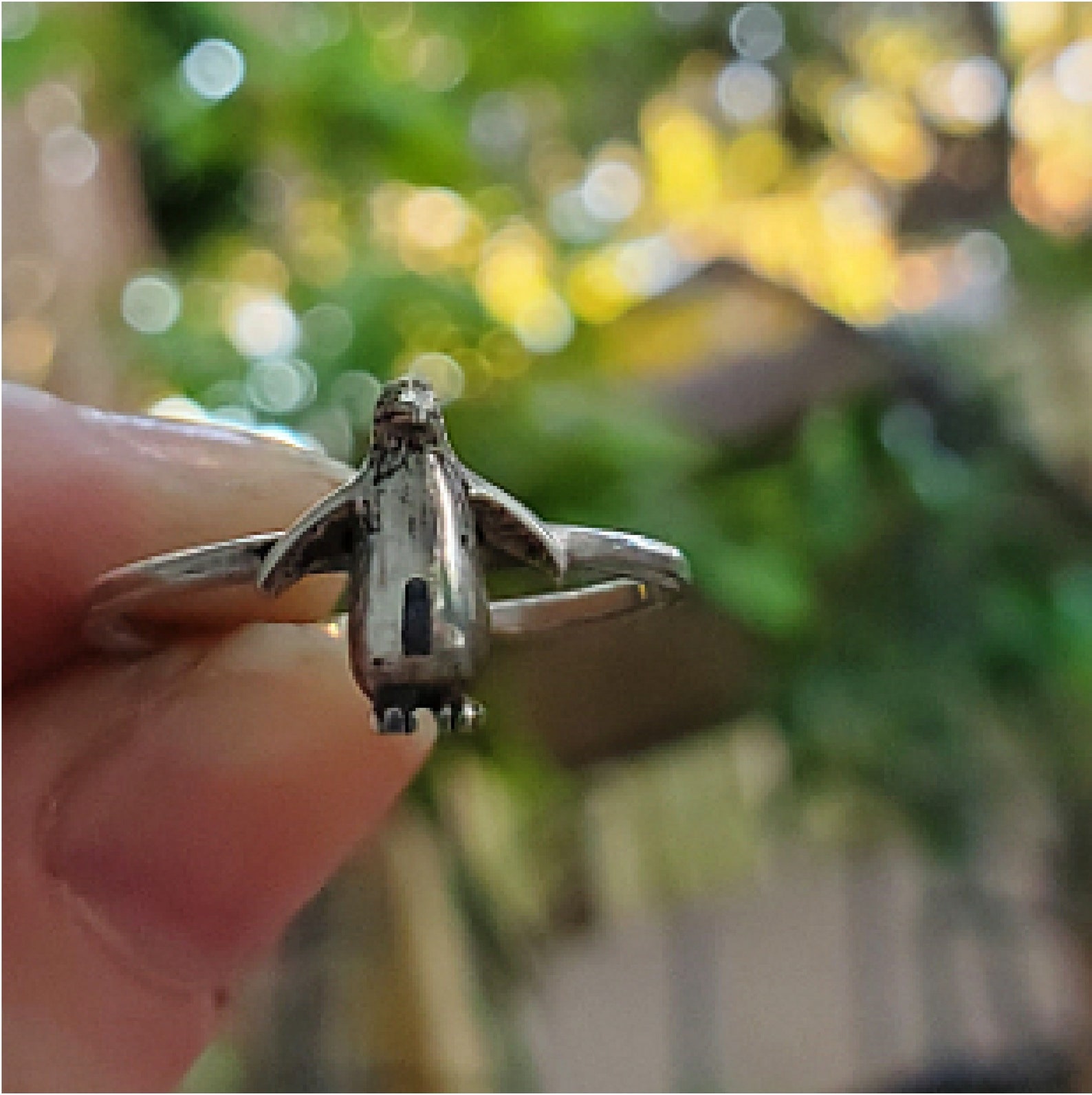 Sterling Silver Penguin Petite Stack or Midi Ring is Handmade by Old ...