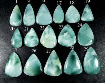Natural Sky Blue Hemimorphite Mix Shape Gemstone Cabochon Loose For Jewelry Making Stone