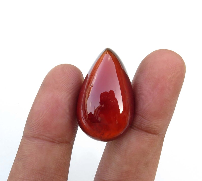 46 Cts MX-1694 27.5x17mm Very Rare Collection~ 100/% Natural Hessonite Garnet Hessonite Garnet gemstone Hessonite Garnet cabochon