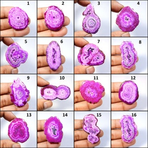 Cabujón de Cuarzo Solar Rosa. Increíble ~ Piedra preciosa de cuarzo solar natural. Druzy de Cuarzo Solar Rosa. Druzy de cuarzo solar para joyería. Variación