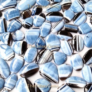 Owyhee blauwe opaal cabochon. Healing Owyhee Opal groothandel bulkpartij. Bio Color Owyhee Opaal. Natuurlijke blauwe Owyhee-opaal edelsteen. Tot 5000 cts