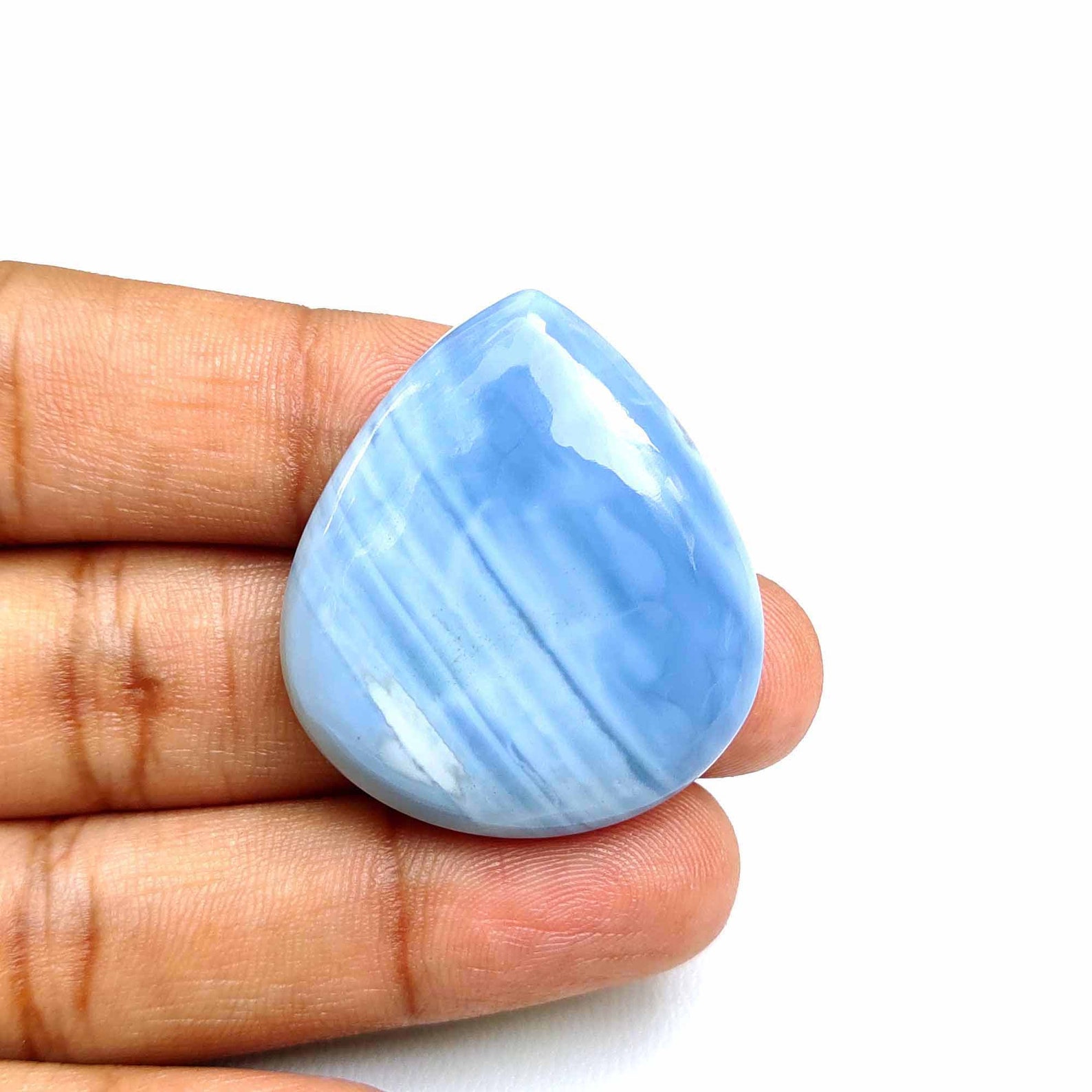 Owyhee Opale Bleue. Owyhee Blue Opal Cabochon. TRÈS RARE Etsy