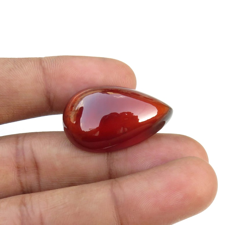46 Cts MX-1694 27.5x17mm Very Rare Collection~ 100/% Natural Hessonite Garnet Hessonite Garnet gemstone Hessonite Garnet cabochon