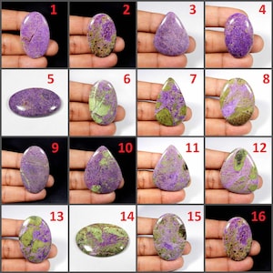 Australian Stichtite Gemstone. Amazing~ Stichtite Cabochon. Purple Stichtite. Wholesale Natural Stichtite Jewelry Use. Variation SCM-