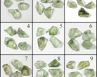 Green Amethyst Gemstone. Wholesale Lot Green Amethyst Rough. Natural Prasiolite Amethyst Rough. Amethyst Uncut Raw Rough.