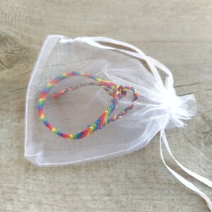 HBTQ-armband Gay pride-smycken Transsexuell bisexuell lesbisk gåva Queer armband fotlänk bild 5