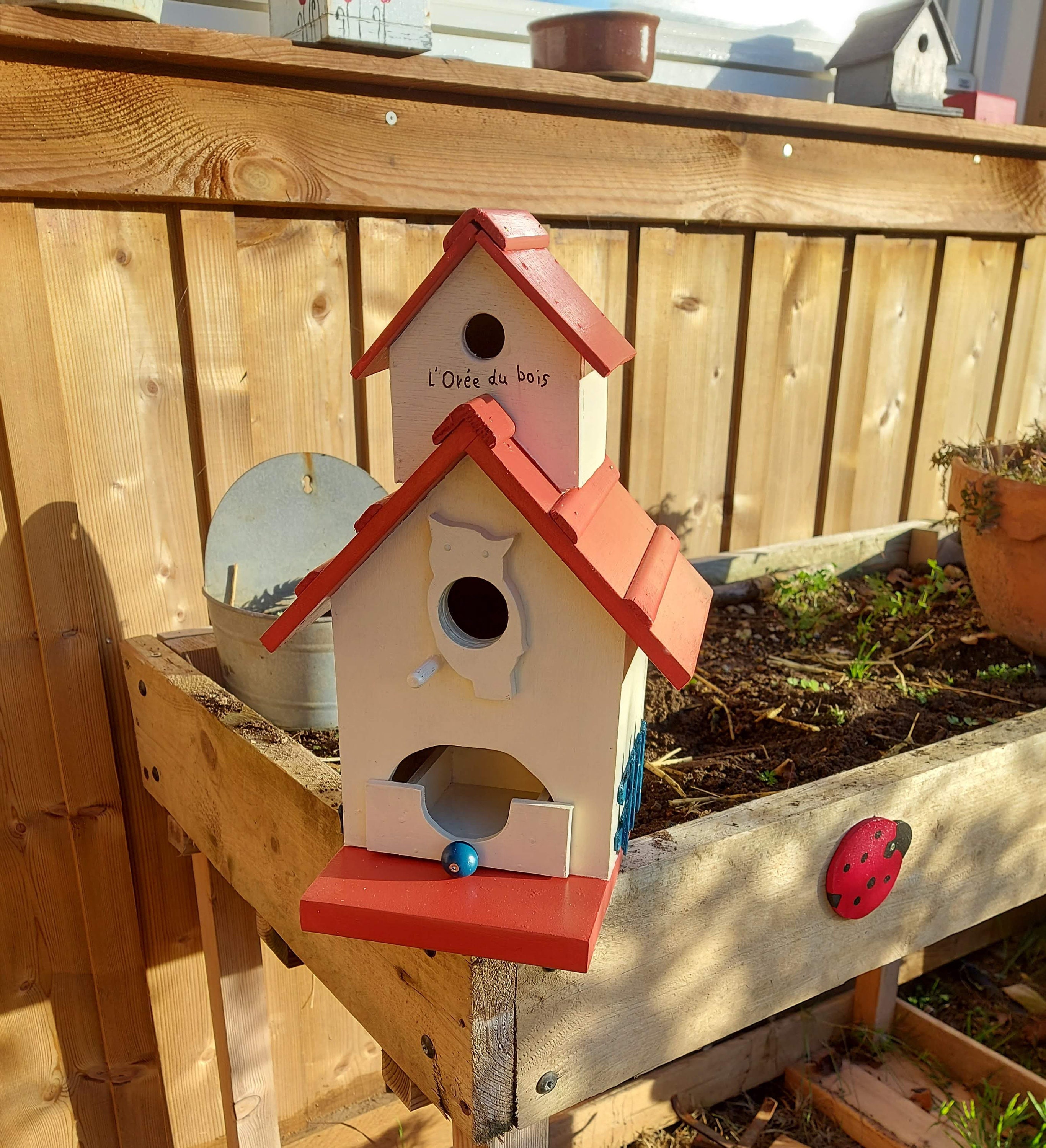 Nichoir, Mangeoire, Abri Oiseaux, Cabane , Maison House Birds, Biodiversité