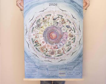 2026 | Large Moon Calendar - Etsy