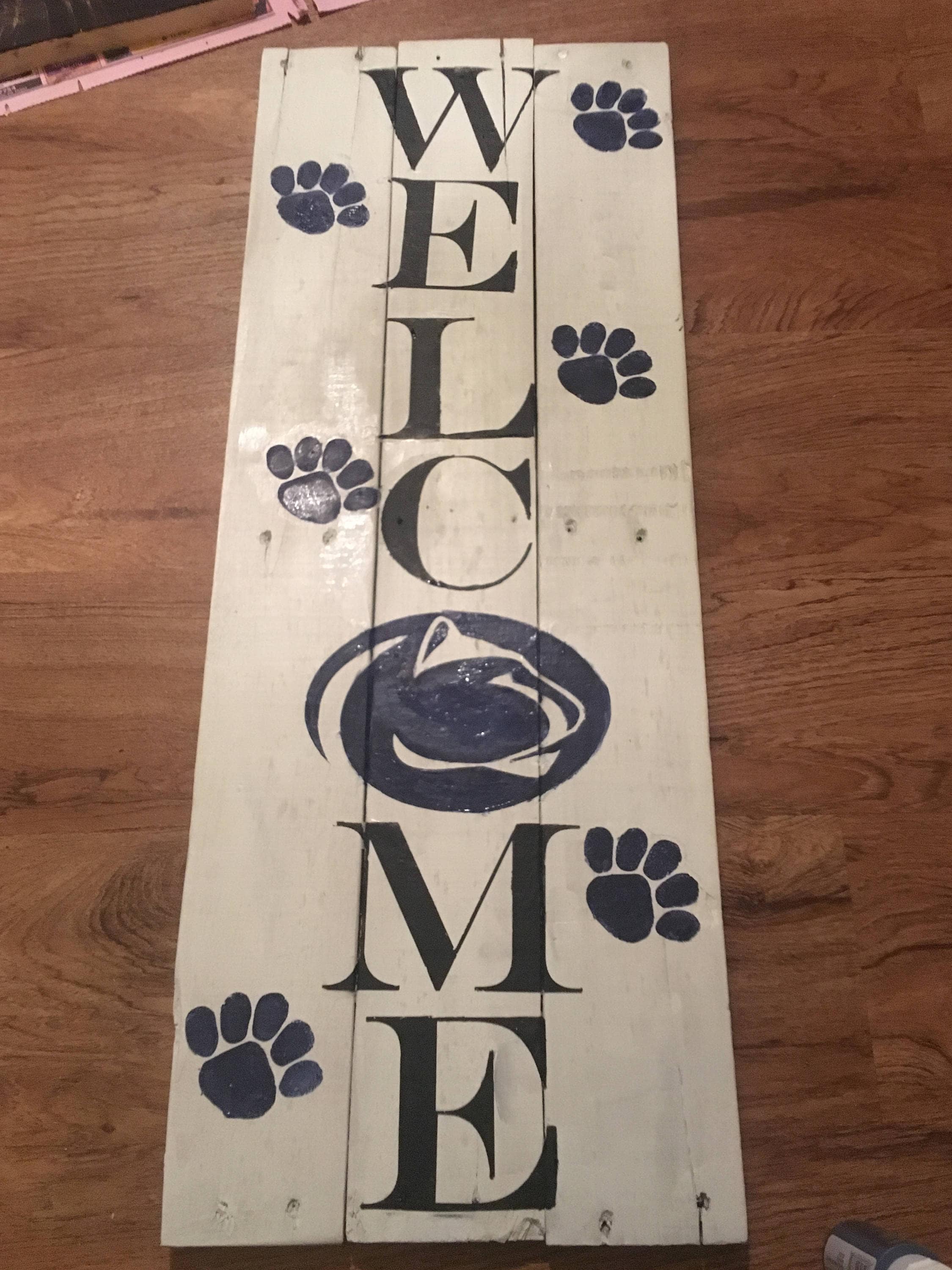 Penn state sign Etsy