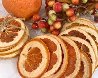 Dried Grapefruit Slices Hand Baked Dehydrated Slowly Perfect Fillers Potpourri Packaging Table Decor Fireplace Starter 20 Slices Per package