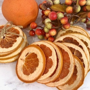 Dried Grapefruit Slices Hand Baked Dehydrated Slowly Perfect Fillers Potpourri Packaging Table Decor Fireplace Starter 20 Slices Per package