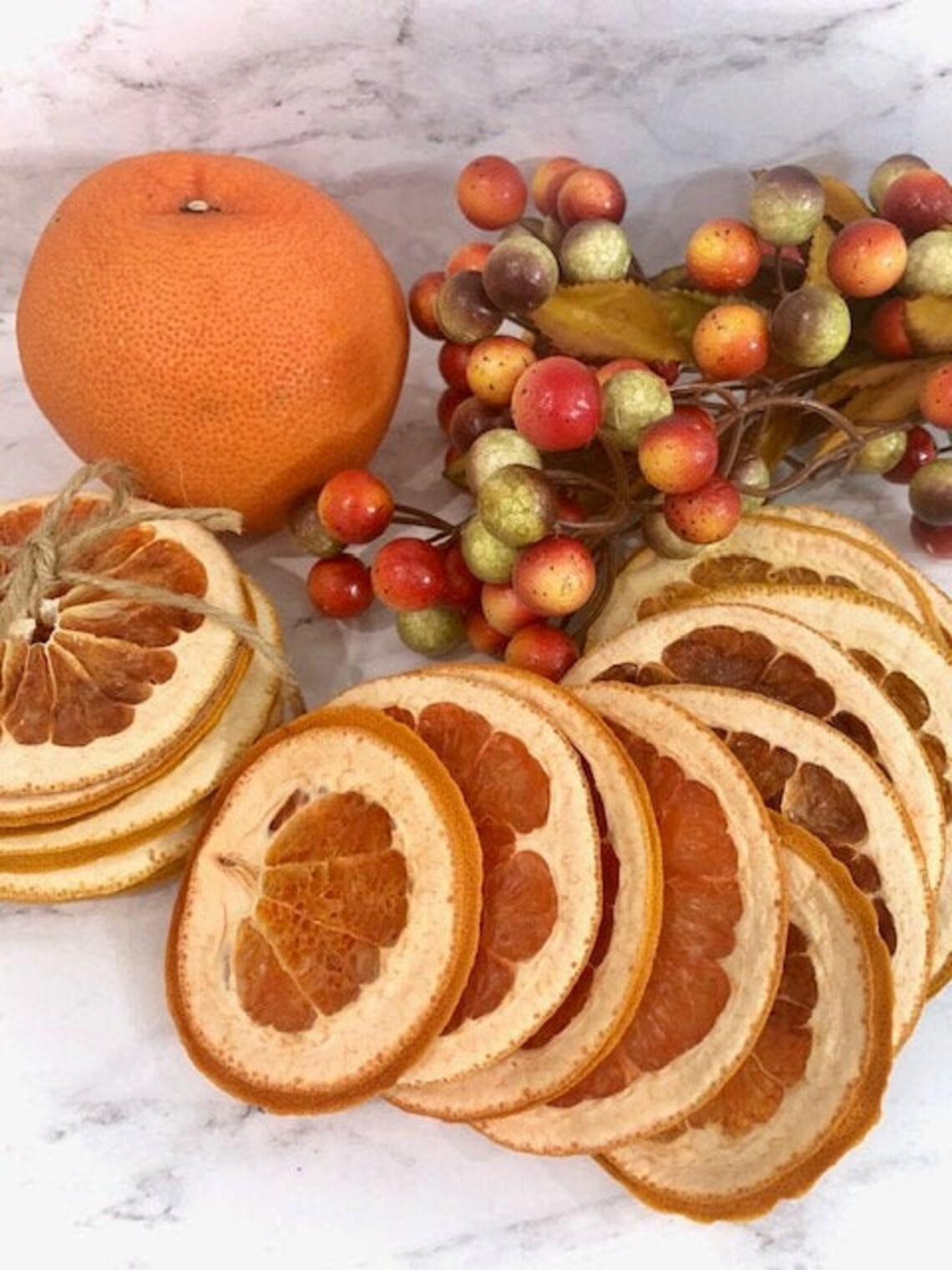 Dried Grapefruit Slices Hand Baked Dehydrated Slowly Perfect Etsy
