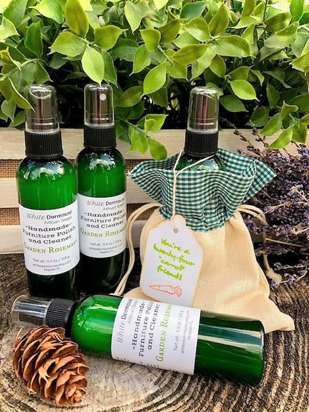 Furniture Polish Spray Garden Rosemary Handmade Natural Furniture