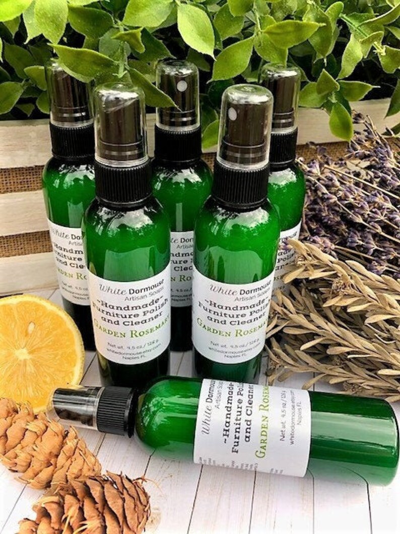 Furniture Polish Spray Garden Rosemary Handmade Natural Furniture