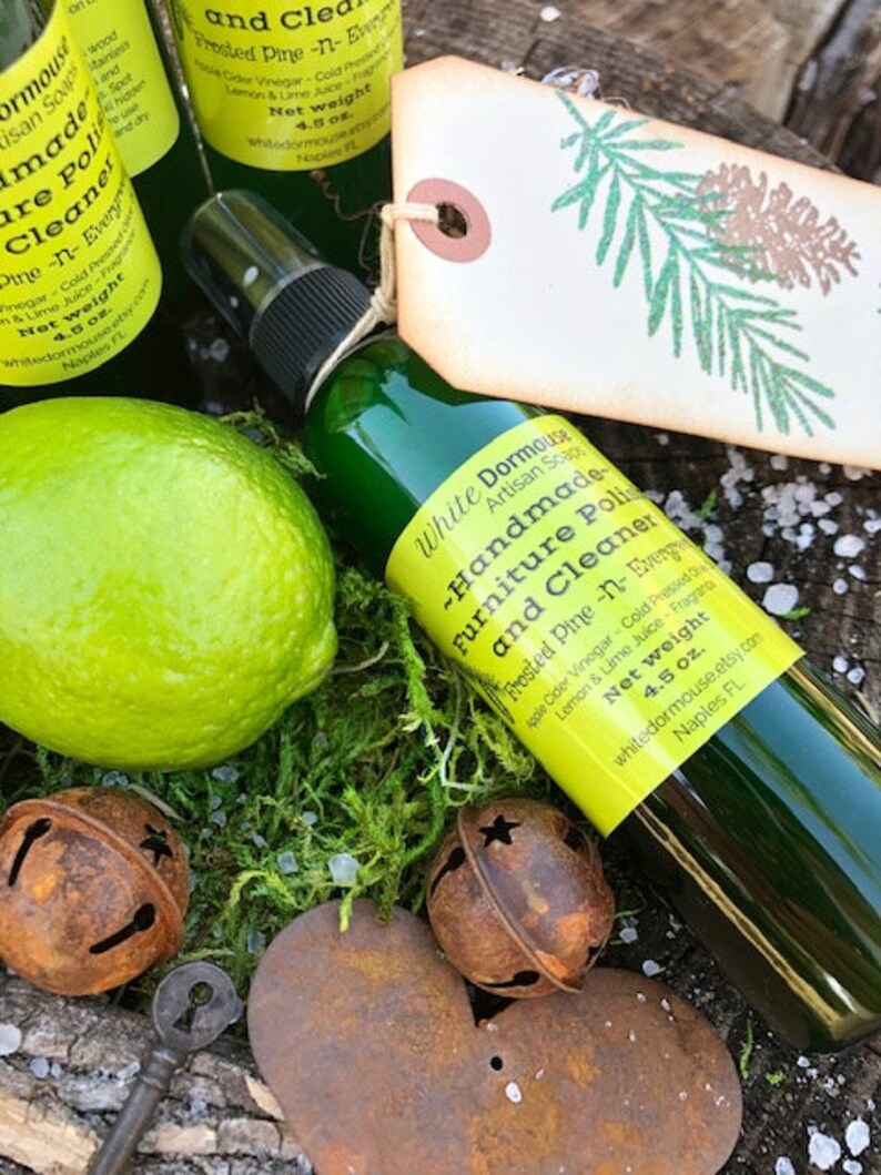 Furniture Polish Spray Frosted Pine Evergreen Handmade ...