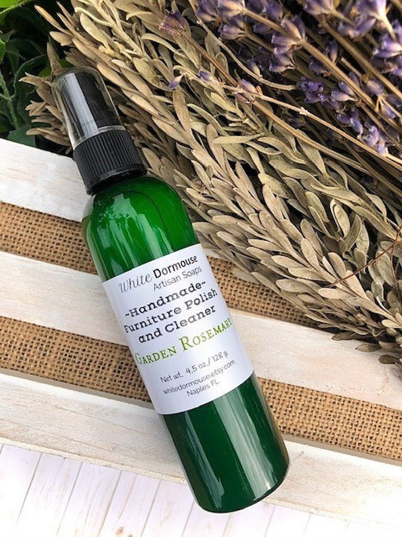 Furniture Polish Spray Garden Rosemary Handmade Natural Furniture