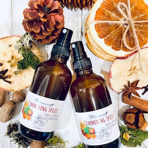 Hydrosol Facial Care Skin Toner Simmering Spice Steam Distilled Floral Water Sensitive Skin Aftershave Post Shave Vegan Grooming Aloe