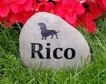 dachshund headstone