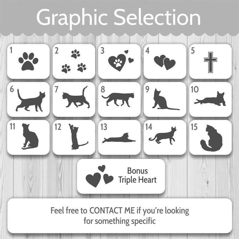 Cat Memorial Stone for Garden Personalized. Pet Memorial Etsy Canada