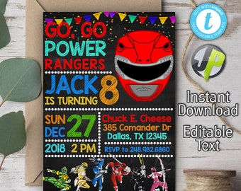 Power Ranger Etsy - 