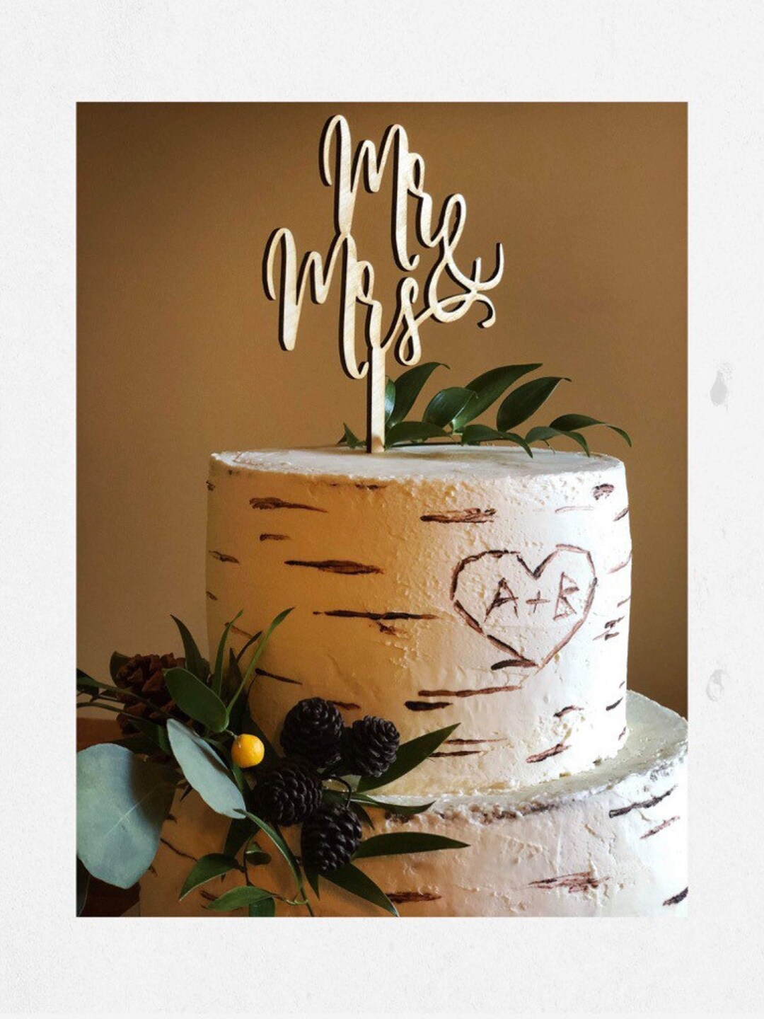 Cake Topper Mr and Mrs Template SVG Vetor Files. Digital Downloadable